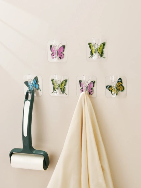 Butterfly Design Wall Hook (Pack of 5 Pcs)