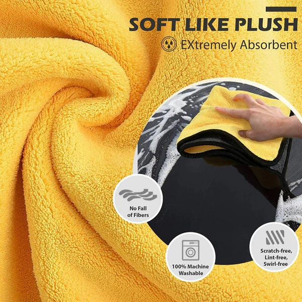 Multipurpose Absorbent Microfiber Cleaning Cloth