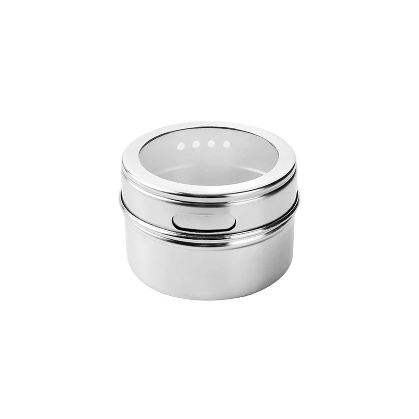 Magnetic Spice Jar Stainless Steel Seasoning Container